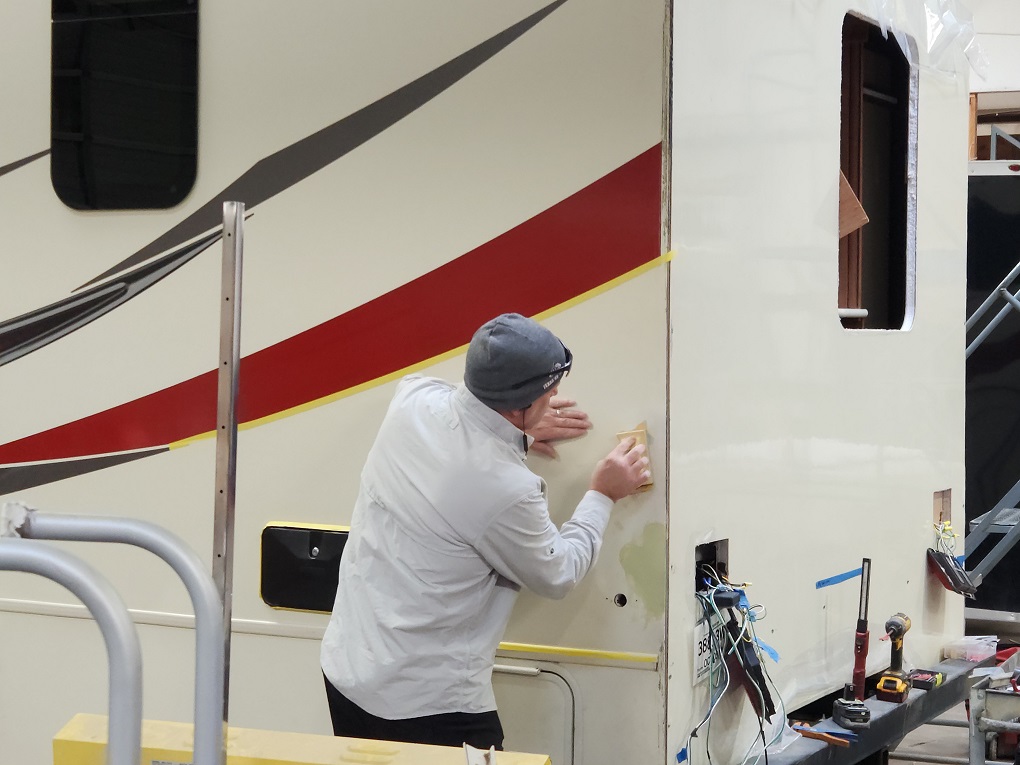 rv delamination repair